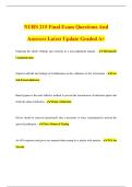 NURS 215 Final Exam Questions And Answers Latest Update Graded A&plus;