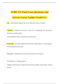 NURS 215 Final Exam Questions And Answers Latest Update Graded A&plus;