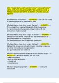 ONS FUNDAMENTALS OF CHEMOTHERAPY IMMUNOTHERAPY  ADMINISTRATION EXAM 100&percnt; VERIFIED QUESTIONS AND A&plus;  RATED CORRECT DEFINITIVE ANSWERS UPDATED 2025&sol;26  REVIEW