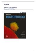 Test Bank for Prescott's Microbiology 12th Edition by Joanne M&period; Willey&comma; Kathleen M&period; Sandman&comma; Dorothy H&period; Wood&vert; Verified  Chapters 1-42&vert;&vert; Complete