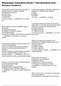 Wastewater Collections Grade 1 Test Questions And Answers Graded A