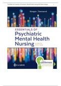 Essentials of Psychiatric Mental Health Nursing &ndash; 8th Edition by Morgan &vert; Complete Test Bank