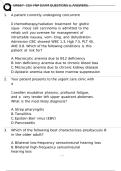 NR667- CEA FNP EXAM QUESTIONS & ANSWERS&period;