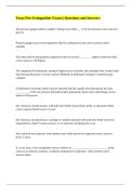 Texas Fire Extinguisher Exam &vert;&vert; Questions and Answers&period;