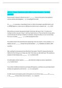 LSB Ch&period; 7 Exam Questions with 100&percnt; Correct Answers &vert; Verified Solutions