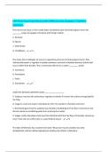 LSB Final Exam Questions with 100&percnt; Correct Answers &vert; Verified Solutions