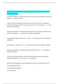 Maryville NUR 615 Exam 4 Questions with 100&percnt; Correct Answers &vert; Verified Solutions