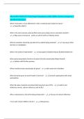 Maryville NUR 615 Final Exam Questions with 100&percnt; Correct Answers &vert; Verified Solutions