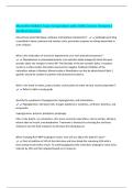 Maryville NUR615 Exam IV Questions with 100&percnt; Correct Answers &vert; Verified Solutions