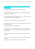 Maryville NURS 615 Exam 1 Questions with 100&percnt; Correct Answers &vert; Verified Solutions