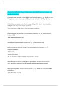 Maryville NURS 615 Exam 2 Questions with 100&percnt; Correct Answers &vert; Verified Solutions