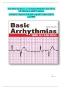 Basic Arrhythmias with 12-Lead EKGs &ndash; Test Bank &lpar;9th Edition&comma; Gail Walraven&rpar; &vert; Complete Q&A for Chapters 1&ndash;8