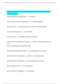 Maryville NURS 615 Exam 3 Questions with 100&percnt; Correct Answers &vert; Verified Solutions