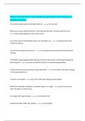 Missouri Driver Permit Test Questions with 100&percnt; Correct Answers &vert; Verified Solutions