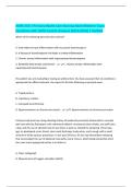 NURS 552-1 Primary Health Care Nursing Adult Midterm Exam Questions with 100&percnt; Correct Answers &lpar;2025&sol;2026&rpar; &vert; Verified