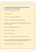 BUNDLE FOR BIOL 2255 EXAMS ALL Questions with 100&percnt; Correct Answers &vert; Verified Solutions