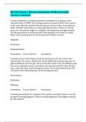 NS 660 Exam 1 Review Questions With Factually Correct Answers