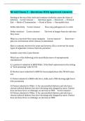 NS 660 Exam 2 &ndash; Questions With Approved Answers