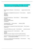 NS660 Exam 3&colon; GI Assessment And Upper GI Problems &ndash; Questions And Corresponding Accurate Answers