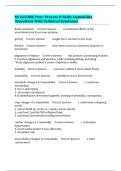 NS 660 NSG Prac&colon; Process & Skills-Immobility &lpar;Questions With Validated Solutions&rpar;