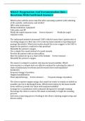 NS660&colon; Oxygenation And Documentation Quiz &ndash; Questions With Confirmed Answers