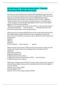 NS 660 Exam 2&colon; Fluid And Electrolyte &ndash; Practice Questions With Valid Answer Keys