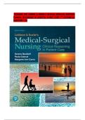 TESTBANK FOR LEMONE & BURKE&rsquo;S MEDICAL- SURGICAL NURSING&colon; CLINICAL REASONING IN HOSPITAL CLIENT CARE 7TH EDITION&sol;ALL CHAPTERS 1-52