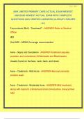 68W LIMITED PRIMARY CARE ACTUAL EXAM NEWEST 2025&sol;2026 NEWEST ACTUAL EXAM WITH COMPLETE QUESTIONS AND VERIFIED ANSWERS &vert;ALREADY GRADED A&plus;&vert;