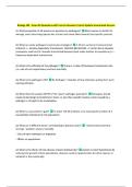 COMPLETE BIOLOGY 181 EXAMS WITH VERIFIED SOLUTIONS 