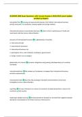 BUSMHR 2000 Exam Questions with Correct Answers&vert; 2025&sol;2026 Latest Update  Verified by Experts