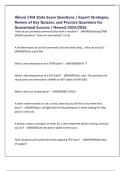 Illinois CNA State Exam Questions &sol; Expert Strategies&comma; Review of Key Quizzes&comma; and Practice Questions for Guaranteed Success &sol; Newest 2025&sol;2026&period;