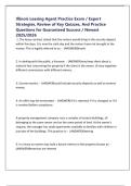 Illinois Leasing Agent Practice Exam &sol; Expert Strategies&comma; Review of Key Quizzes&comma; And Practice Questions for Guaranteed Success &sol; Newest 2025&sol;2026