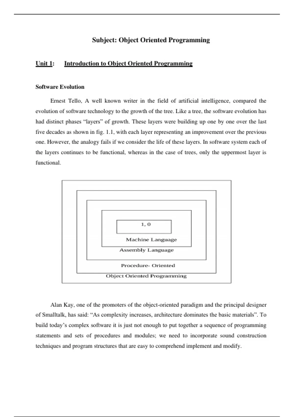 Need help? Here's a complete study material of oop in c++ - BIT - Stuvia US