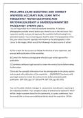 PRSA APRIL EXAM QUESTIONS AND CORRECT ANSWERS&vert; ACCURATE REAL EXAM WITH FREQUENTLY TESTED QUESTIONS AND RATIONALE&vert;ALREADY A GRADED&vert;GUARANTEED PASS&vert;LATEST UPDATE 2025&period;
