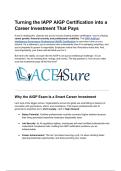 Turning the IAPP AIGP Certification into a Career Investment That Pays