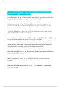 POLS 2350 Midterm &lpar;I&period; Law & Politics&rpar; Exam &vert; Questions with 100&percnt; Correct Answers &vert; Verified Solutions