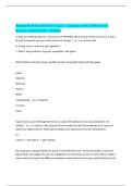 Portage Nutrition BIOD 121 Exam 1 Questions with 100&percnt; Correct Answers &lpar;2025&sol;2026&rpar; &vert; Verified