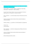 Prosthetics & Orthotics Exam 1 Questions with 100&percnt; Correct Answers &lpar;2025&sol;2026&rpar; &vert; Verified Solutions