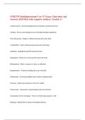 NUR2755 Exams Bundle With Verified Questions And Answers &vert; Latest Updated Solutions