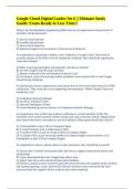Google Cloud Digital Leader Set 6 &vert;&vert; Ultimate Study Guide&colon; Exam-Ready in Less Time&excl;&excl;