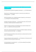 Walmart - Stormwater Exam Questions with 100&percnt; Correct Answers &vert; Verified Solutions