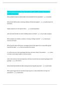 Walmart Food&sol;Safety Test Questions with 100&percnt; Correct Answers &vert; Verified Solutions
