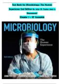 Test Bank For Microbiology&colon; The Human Experience 2nd Edition By Foster&comma; Aliabadi&comma; Slonczewski&comma; Consists Of 27 Complete Chapters&comma; ISBN&colon; 978-0393533248