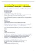 Associate Cloud Engineer Practice Exam Questions &vert;&vert; 100&percnt; Exam-Ready&colon; Questions & A&plus; Verified Solutions&excl;&excl;