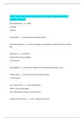 WSET Level 1 Wine Exam Questions with 100&percnt; Correct Answers &vert; Verified Solutions