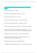 BUNDLE FOR WSET Level 1 EXAMS ALL Questions with 100&percnt; Correct Answers &vert; Verified SOLUTIONS 