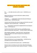 ENCASE EXAM REVIEW QUESTIONS AND CORRECT ANSWERS