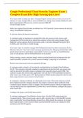 Google Professional Cloud Security Engineer Exam &vert;&vert; Complete Exam File&colon; High-Scoring Q&A Set&excl;&excl;