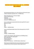 ENCASE EXAM QUESTIONS AND ALL ANSWERS ARE CORRECT