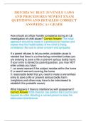 2025&sol;2026 NC BLET JUVENILE LAWS AND PROCEDURES NEWEST EXAM QUESTIONS AND DETAILED CORRECT ANSWERS &vert; A&plus; GRADE